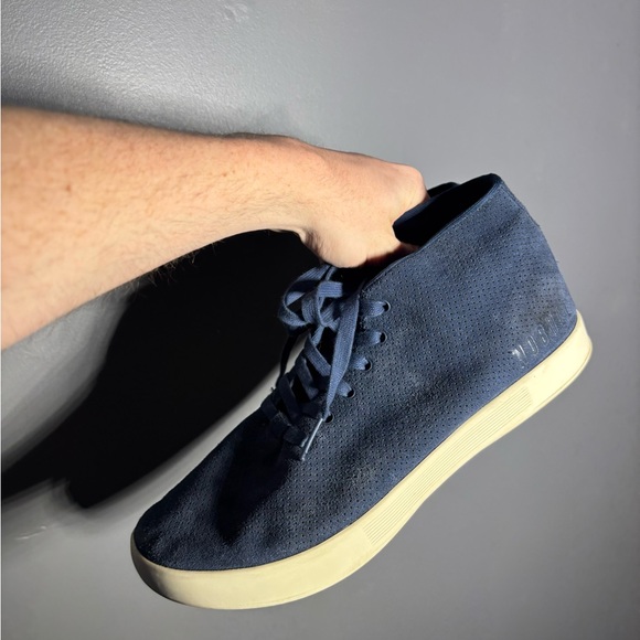 NOBULL Nobull Suede Mid Men's Trainers Navy Size 10.5 - Picture 6 of 8
